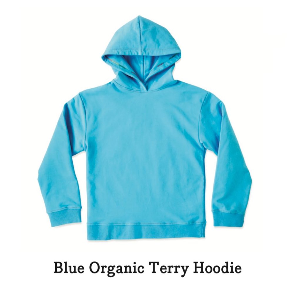Blue Overdye Hoodie